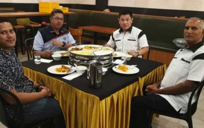 MCPF Seri Alam today held their first formal meeting with the new  multi-racial committee